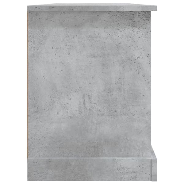 vidaXL tv-bord 99,5x35,5x48 cm konstrueret træ betongrå