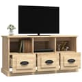 Miniatyrbillede 5 af 11: vidaXL tv-bord 100x35x50 cm konstrueret træ sonoma-eg