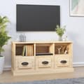 Miniatyrbillede 2 af 11: vidaXL tv-bord 100x35x50 cm konstrueret træ sonoma-eg