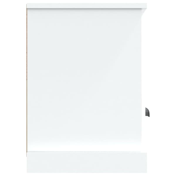 vidaXL TV-taso valkoinen 100x35x50 cm tekninen puu