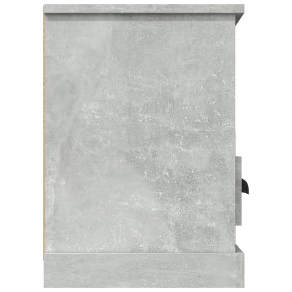 vidaXL TV-benk betonggrå 100x35x50 cm konstruert tre