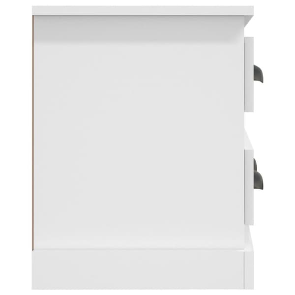 vidaXL TV-taso valkoinen 100x35,5x45 cm tekninen puu