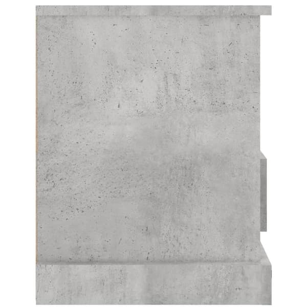 vidaXL Tv-bänk betonggrå 93x35,5x45 cm konstruerat trä