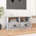 Miniatyrbild 2 av 10: vidaXL Tv-bänk betonggrå 93x35,5x45 cm konstruerat trä