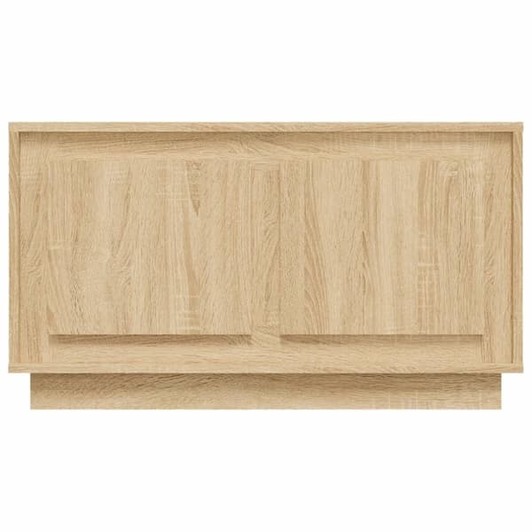 vidaXL TV-skåp sonoma-ek 80x35x45 cm konstruerat trä