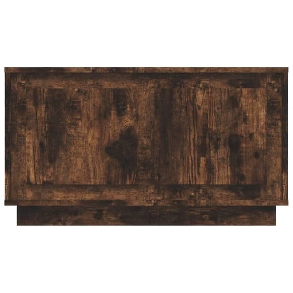 vidaXL TV-benk røkt eik 80x35x45 cm konstruert tre