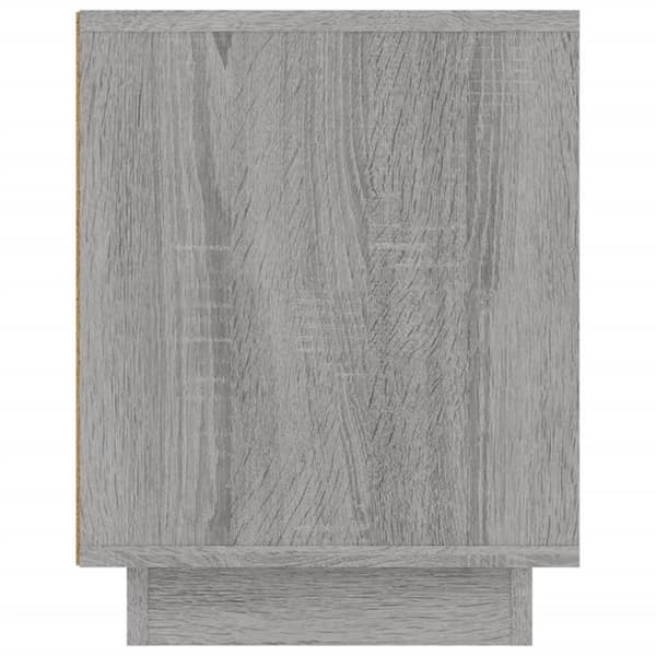 vidaXL TV-benk grå sonoma 102x35x45 cm konstruert tre