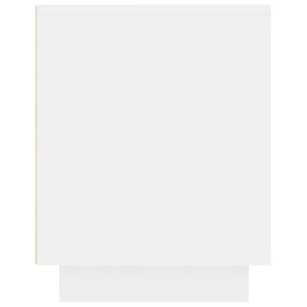 vidaXL tv-bord 102x35x45 cm konstrueret træ hvid