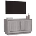 Pikkukuva 4 / 10: vidaXL TV-taso harmaa Sonoma 80x35x45 cm tekninen puu