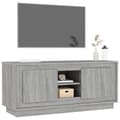 Pikkukuva 4 / 10: vidaXL TV-taso harmaa Sonoma 102x35x45 cm tekninen puu