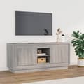 Pikkukuva 2 / 10: vidaXL TV-taso harmaa Sonoma 102x35x45 cm tekninen puu