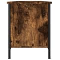 Miniatyrbillede 7 af 10: vidaXL tv-bord med låger 102x35x45 cm konstrueret træ røget egetræ