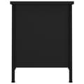 Pikkukuva 7 / 10: vidaXL TV-taso ovilla musta 60x35x45 cm tekninen puu