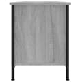 Pikkukuva 7 / 10: vidaXL TV-taso ovilla harmaa Sonoma 102x35x45 cm tekninen puu