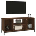 Miniatyrbillede 4 af 9: vidaXL tv-bord 102x35x45 cm konstrueret træ brun egetræsfarve