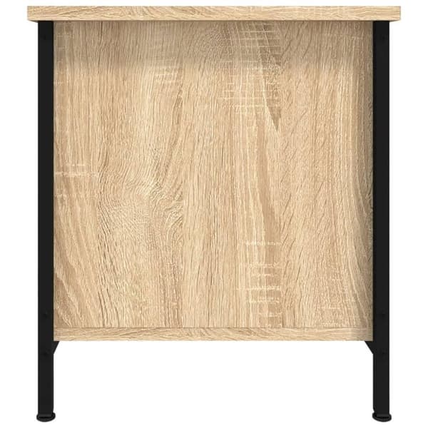 vidaXL TV-benk sonoma eik 100x40x45 cm konstruert tre