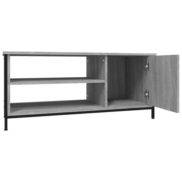 vidaXL TV-benk grå sonoma 100x40x45 cm konstruert tre