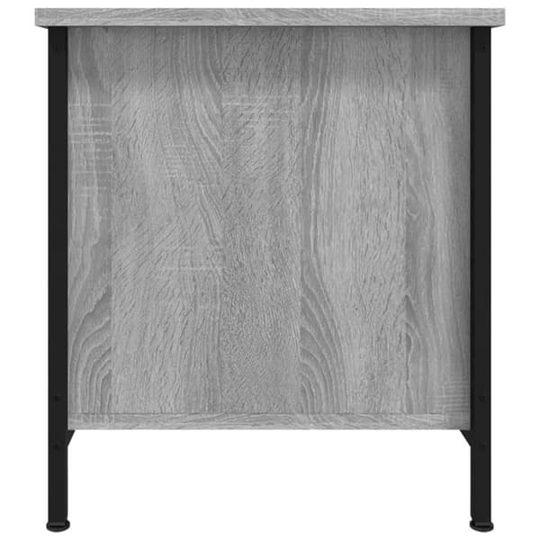 vidaXL TV-benk grå sonoma 100x40x45 cm konstruert tre