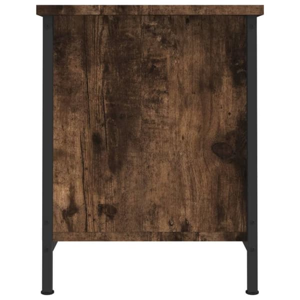 vidaXL TV-taso ovilla savutammi 60x35x45 cm tekninen puu