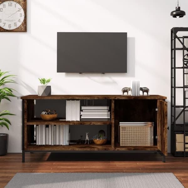 vidaXL TV-taso savutammi 100x40x45 cm tekninen puu