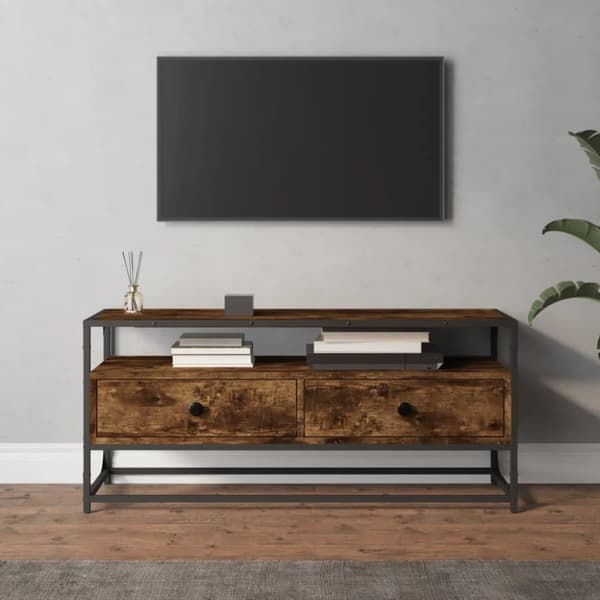 vidaXL TV-taso savutammi 100x35x45 cm tekninen puu