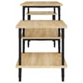 Miniatyrbillede 6 af 10: vidaXL tv-bord 117x35x52 cm konstrueret træ sonoma-eg