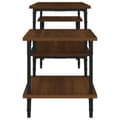 Miniatyrbilde 6 av 10: vidaXL TV-benk brun eik 117x35x52 cm konstruert tre