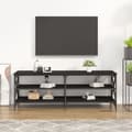 Miniatyrbillede 3 af 10: vidaXL tv-bord 140x40x50 cm konstrueret træ sort