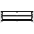 Miniatyrbillede 5 af 10: vidaXL tv-bord 140x40x50 cm konstrueret træ sort