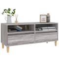 Pikkukuva 4 / 10: vidaXL TV-taso harmaa Sonoma 100x34,5x44,5 cm tekninen puu