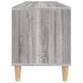 Pikkukuva 7 / 10: vidaXL TV-taso harmaa Sonoma 100x34,5x44,5 cm tekninen puu