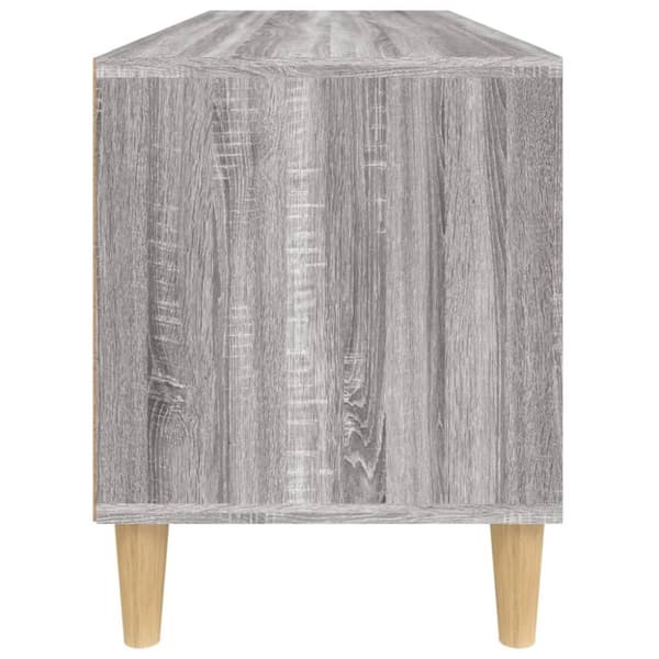 vidaXL TV-taso harmaa Sonoma 100x34,5x44,5 cm tekninen puu