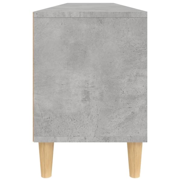 vidaXL TV-benk betonggrå 150x30x44,5 cm konstruert tre