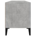 Miniatyrbillede 7 af 10: vidaXL tv-bord 100x34,5x44,5 cm konstrueret træ betongrå