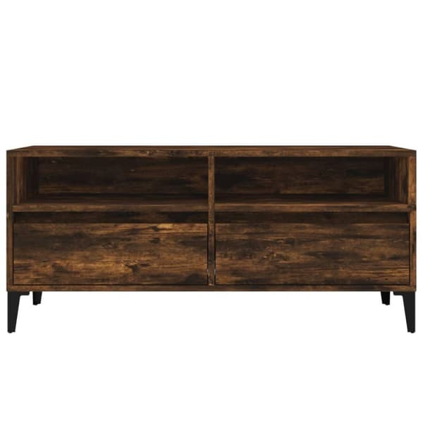 vidaXL TV-taso savutammi 100x34,5x44,5 cm tekninen puu