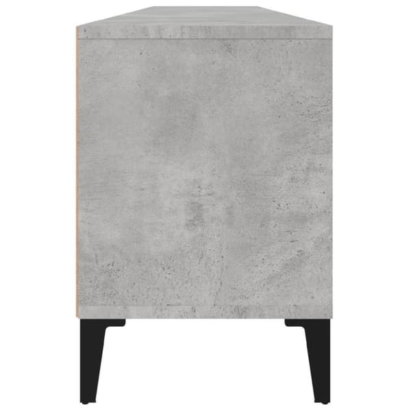 vidaXL TV-benk betonggrå 150x30x44,5 cm konstruert tre