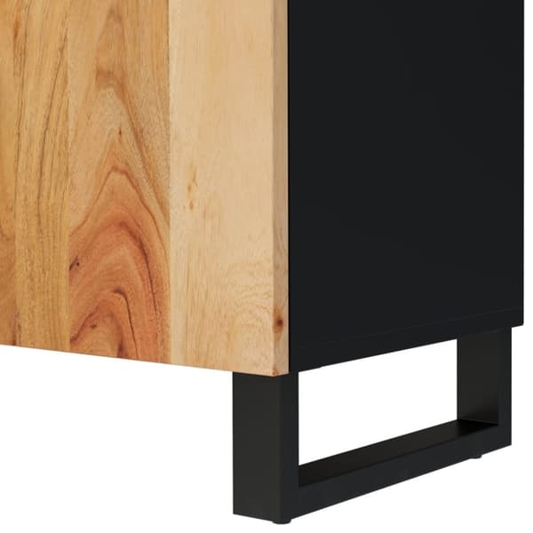 vidaXL tv-bord 105x33,5x46 cm massivt akacietræ og konstrueret træ