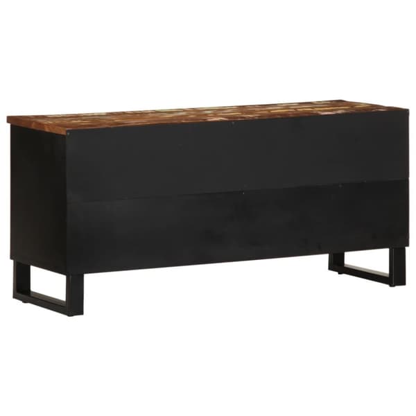 vidaXL TV-skåp 100x33x46 cm massivt återvunnet och konstruerat trä