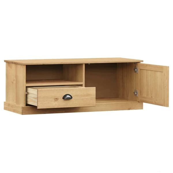 vidaXL TV-benk VIGO 106x40x40 cm heltre furu