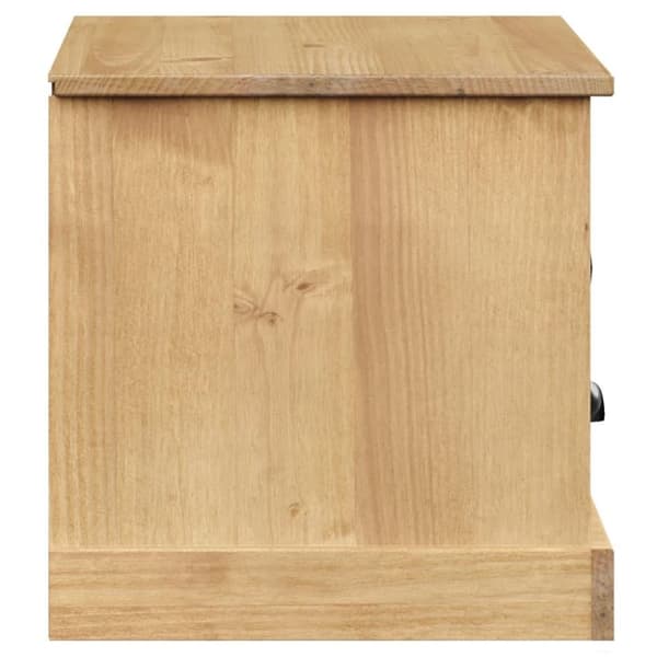 vidaXL TV-benk VIGO 106x40x40 cm heltre furu