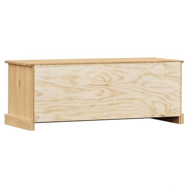 vidaXL TV-benk VIGO 106x40x40 cm heltre furu