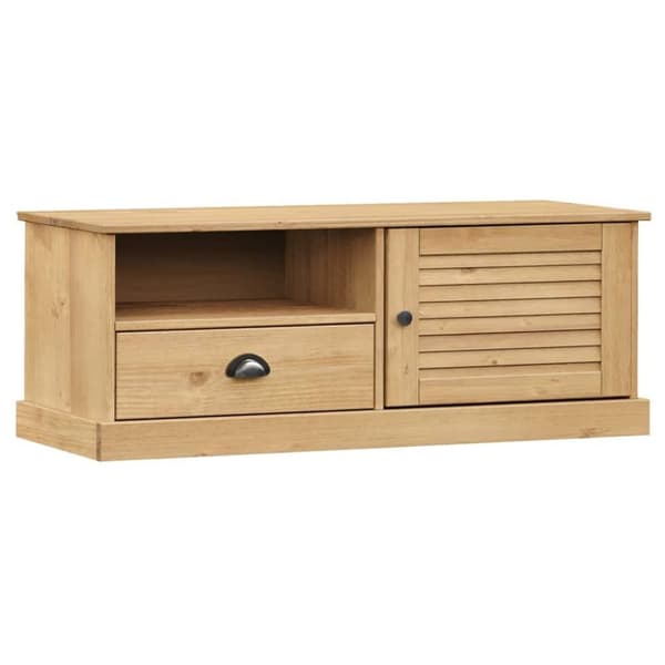 vidaXL Tv-bänk VIGO 106x40x40 cm massiv furu
