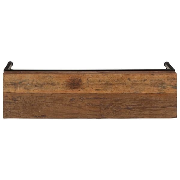 vidaXL tv-bord 110x30x46 cm massivt genbrugstræ