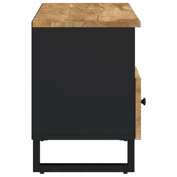 vidaXL TV-taso 100x33x46 cm täysi mangopuu ja tekninen puu