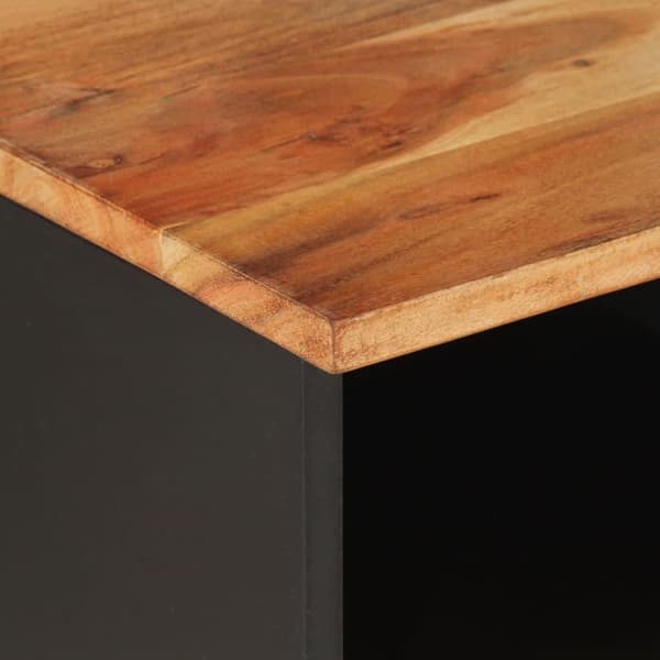 vidaXL TV-benk 100x33x46 cm heltre akasie og konstruert tre