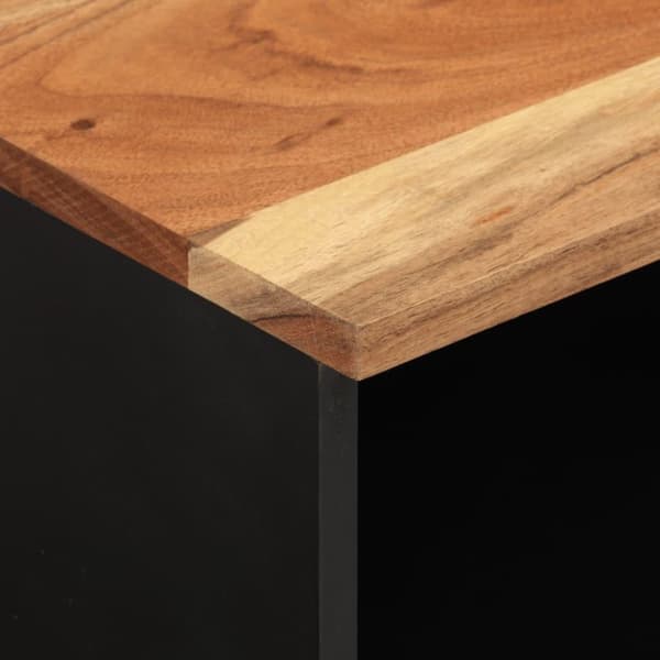 vidaXL TV-benk 80x33x46 cm heltre akasie og konstruert tre