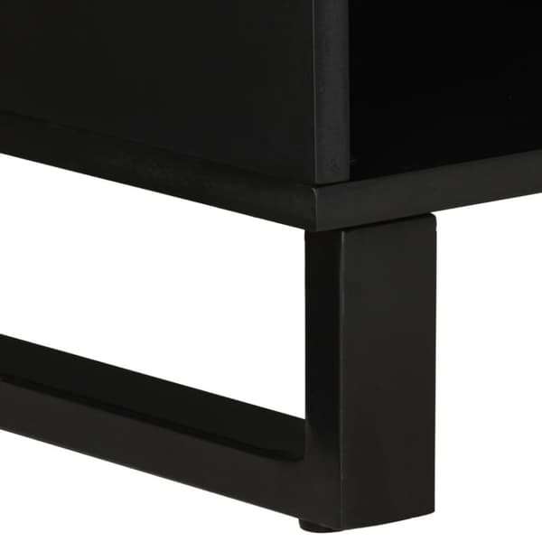 vidaXL TV-benk 80x33x46 cm heltre akasie og konstruert tre