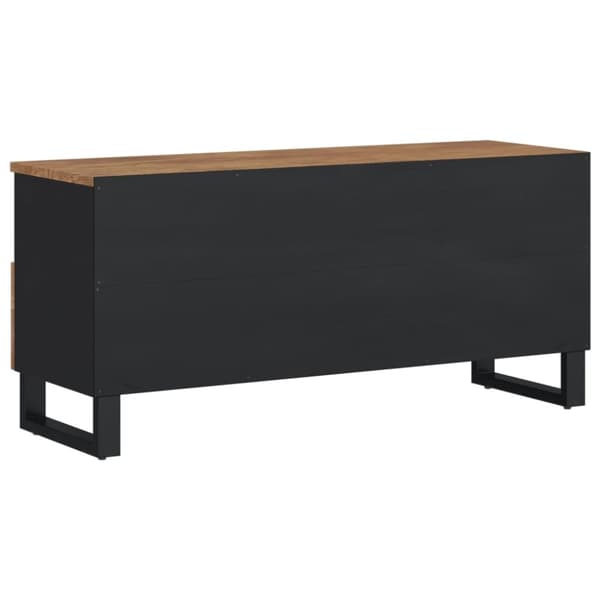 vidaXL tv-bord 100x33x46 cm massivt mangotræ og konstrueret træ