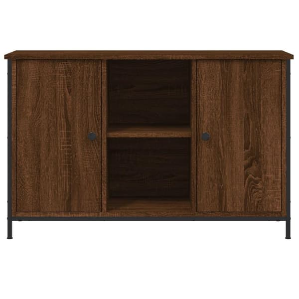 vidaXL TV-benk sonoma eik 100x35x65 cm konstruert tre