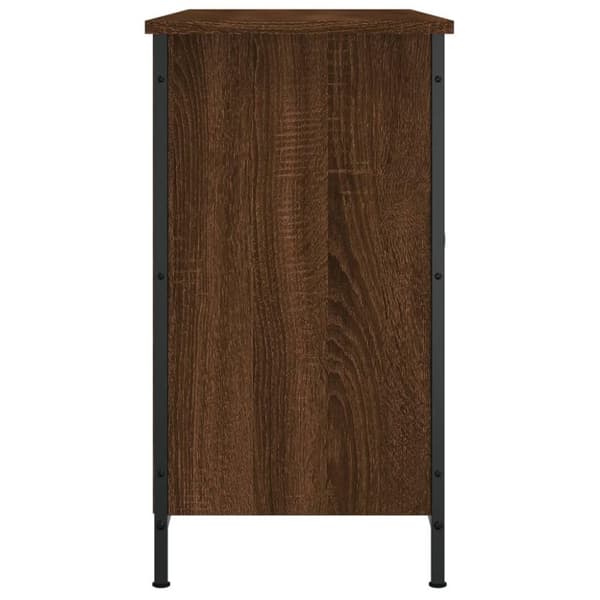 vidaXL TV-benk sonoma eik 100x35x65 cm konstruert tre